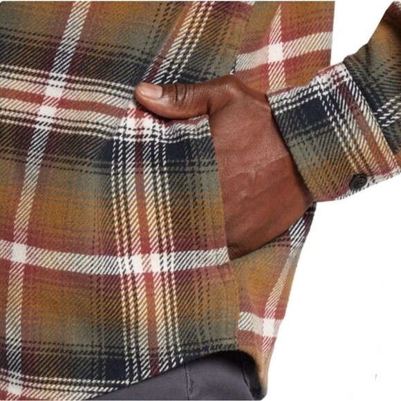 Orvis Men's M Big Bear Heavyweight Flannel Shirt 100% Cotton Multi Color NWT - Picture 4 of 15